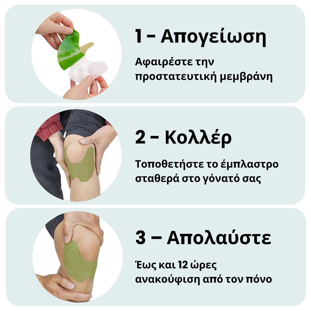 Επιθέματα ανακούφισης πόνου