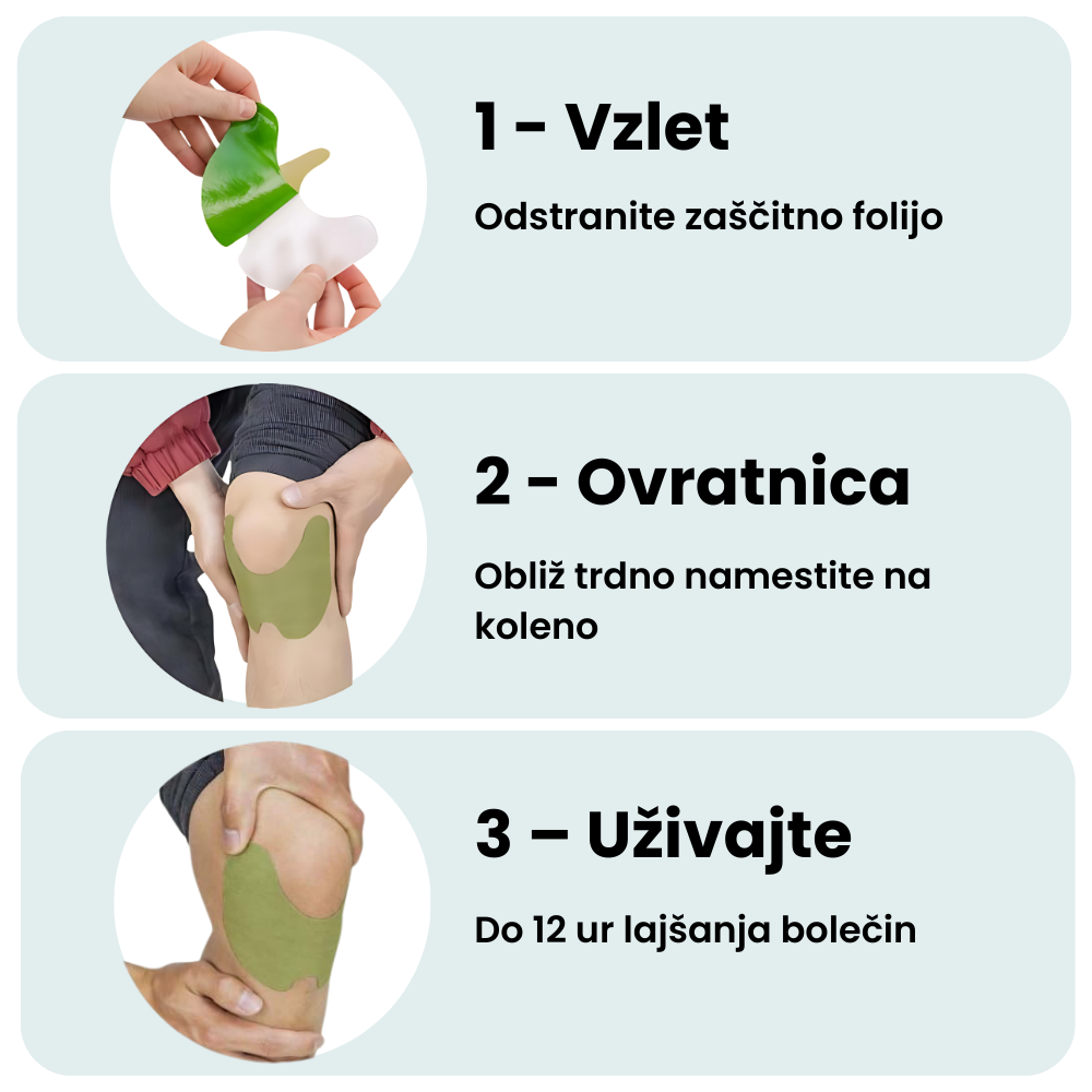 Obliži za lajšanje bolečin