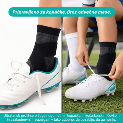 RecoverX – Podporni rokav za peto in rastno ploščico za mlade
